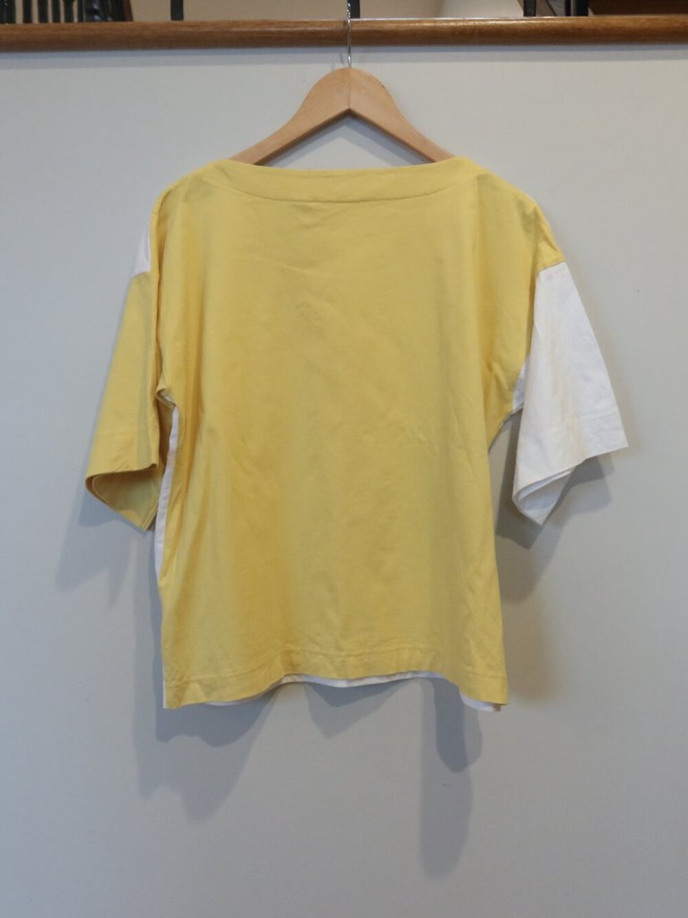 MARNI x UNIQLO floral print tshirt oversize top white yellow cotton XXS summer - Picture 6 of 9